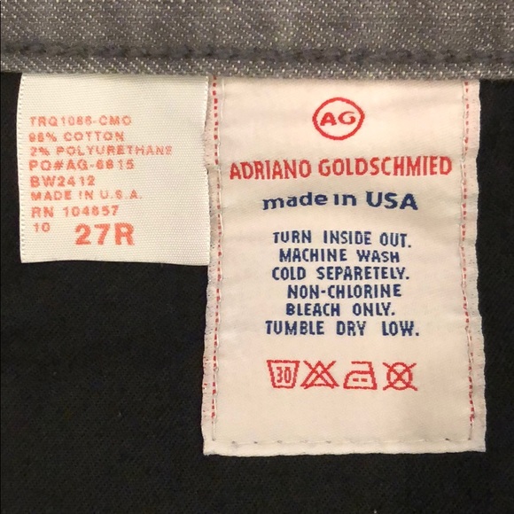 AG Adriano Goldschmied “the Casablanca” Gray Jean - Picture 7 of 8